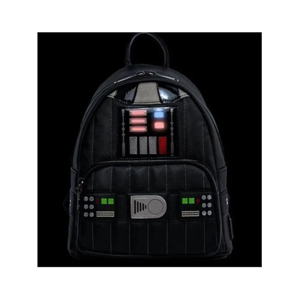 STAR WARS Loungefly Darth Vader Light Up Cosplay Mini Backpack NWT